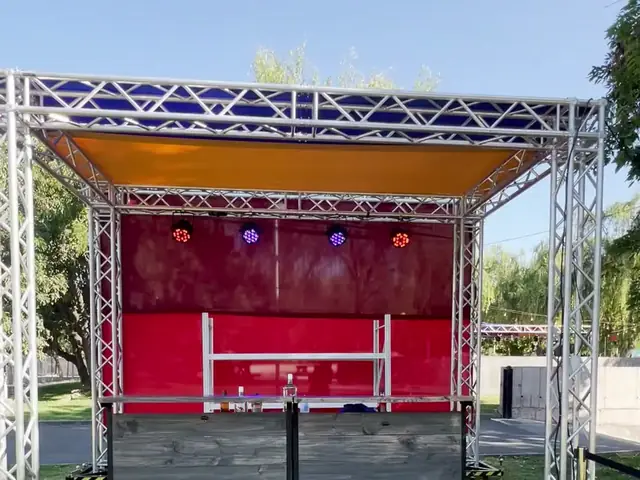 Módulo truss cubo cerrado